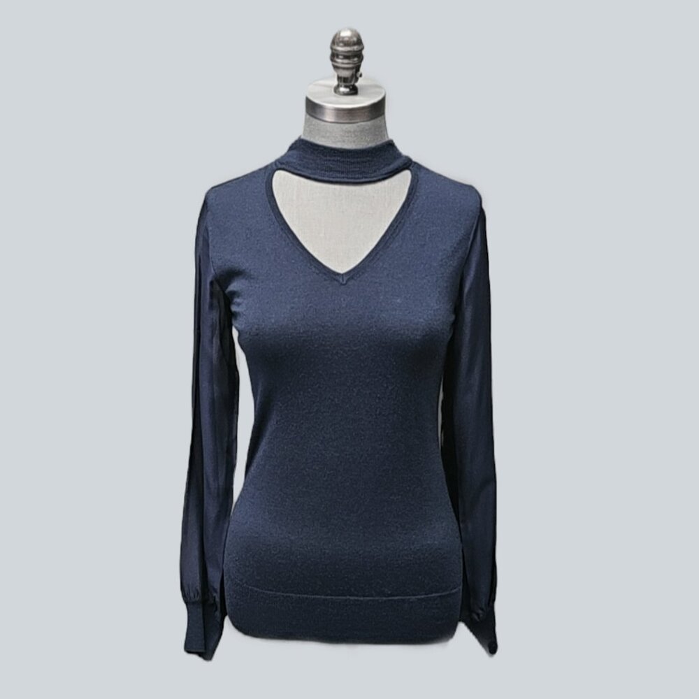 Iris Setlakwe Wool and Silk Blouse